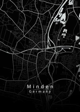 Minden City Map