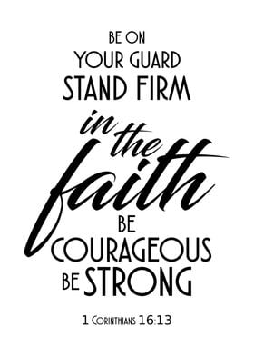 Firm In The Faith