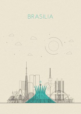 Brasilia Skyline