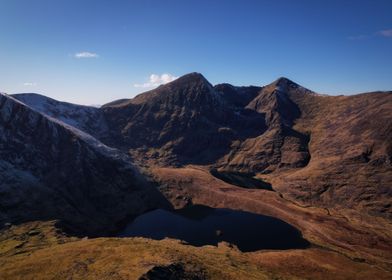 Mountains at spring