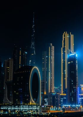 Dubai Night Lights