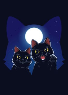 Cat Of The Moonlight