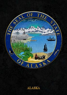 Seal of Alaska