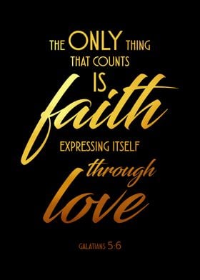 Faith Through Love Gold