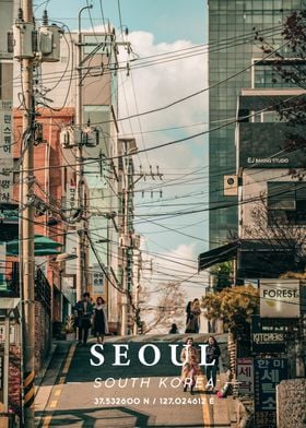Seoul Coordinate Art