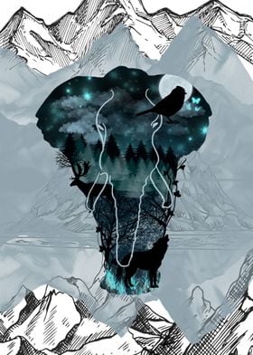 Elephant Nature Design Art