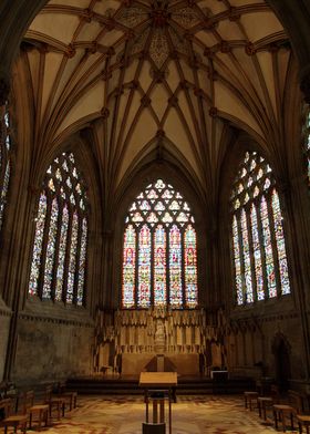 Empty chapel in Cathedral