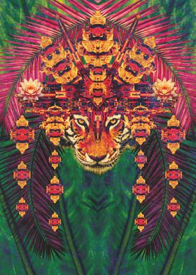 Spirit animal tiger queen