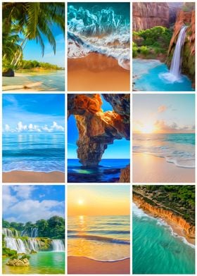 Paradise Collage