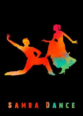 Samba Dance Colorful