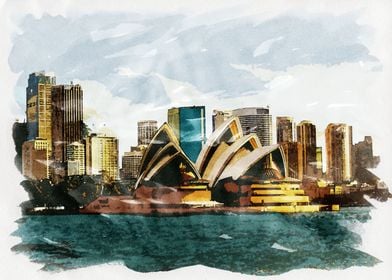 Sydney Australia Cityscape