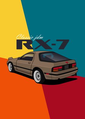 Classic JDM RX7