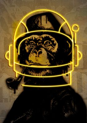 DA STREET MONKEY NEON