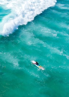 Sea Foam Surfer