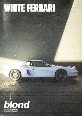 Blond White Ferrari