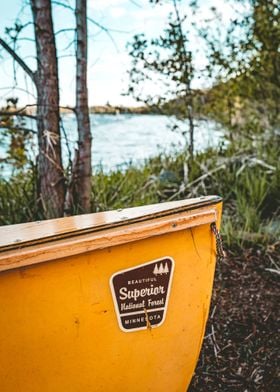 Canoe at the Lake