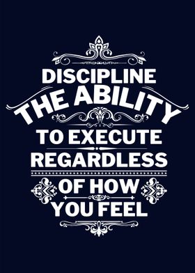 DISCIPLINE MOTIVATION