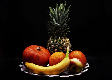 fruit plate art