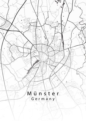 Muenster City Map