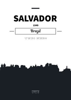 Salvador skyline