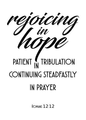 Rejoicing In Hope