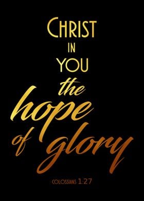 The Hope Of Glory Gold