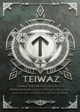 17 TEIWAZ The RUNES ORACLE