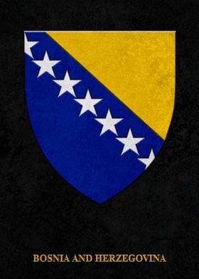 Arms of Bosnia Herzegovina