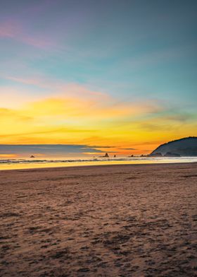 Cannon Beach Sunset Oregon