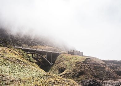 Oregon Coast in the Fog