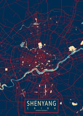 Shenyang City Map Hope