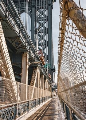 Manhattan Bridge Winter