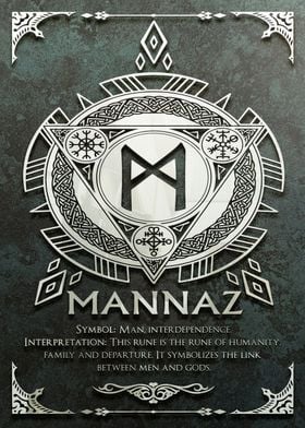 20 MANNAZ The RUNES ORACLE