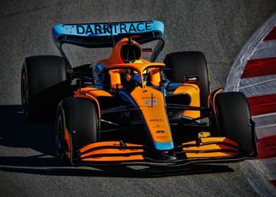 Lando Norris F1 2022 car