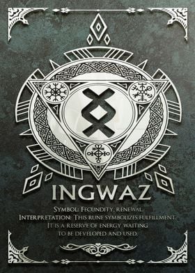 22 INGWAZ The RUNES ORACLE