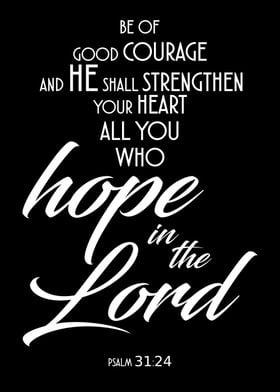 Hope In The Lord White