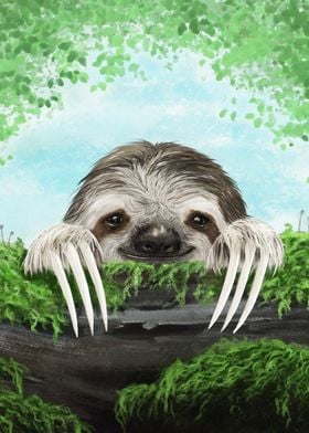 The Shy Sloth