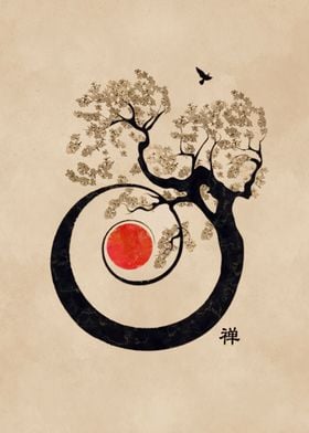 Bonsai Zen Spiral of life