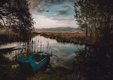 View to the lake