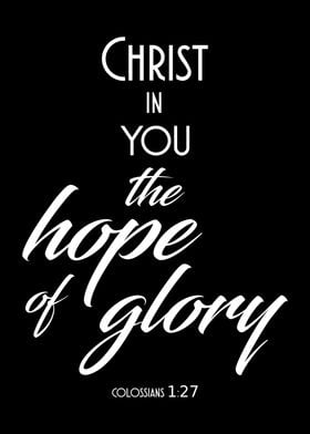 The Hope Of Glory White