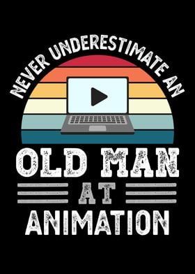 Old Man at Animation