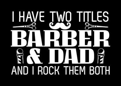 Barber Dad Hairstylist