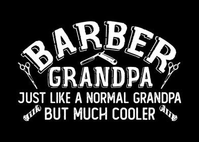 Barber Grandpa Hairstylist