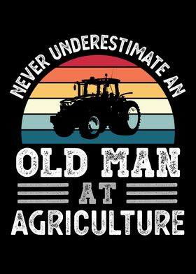 Old Man at Agriculture