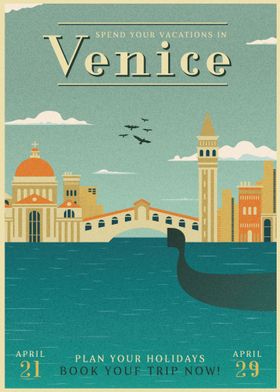 Retro Venice View