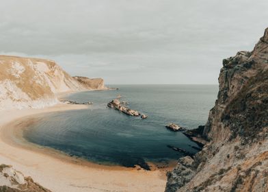 Behind Durdle Door