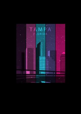 Tampa Florida City Map