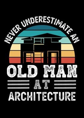 Old Man at Architecture