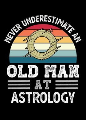 Old Man at Astrology