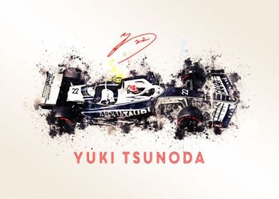 Yuki Tsunoda 2022 Car